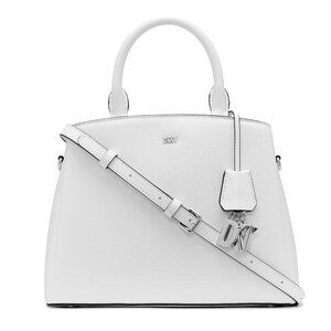 NEW DKNY Designer HANDBAG DONNA KAREN CROSS BODY WHITE
